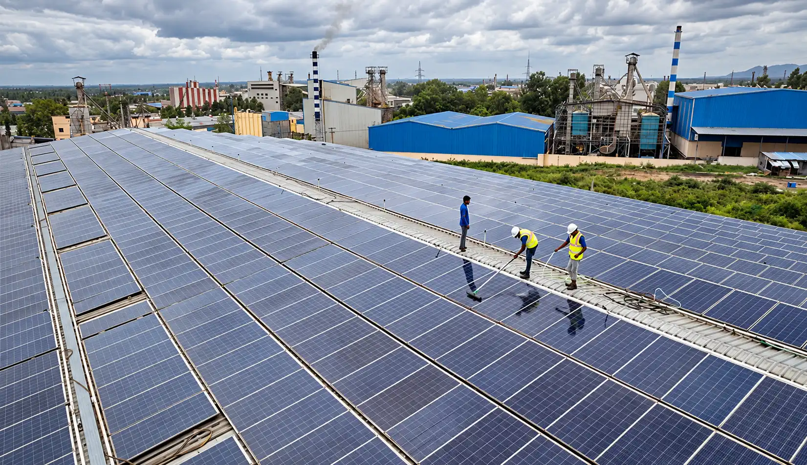 Sri Rajalakshimi Agro Foods — 600 kW Solar