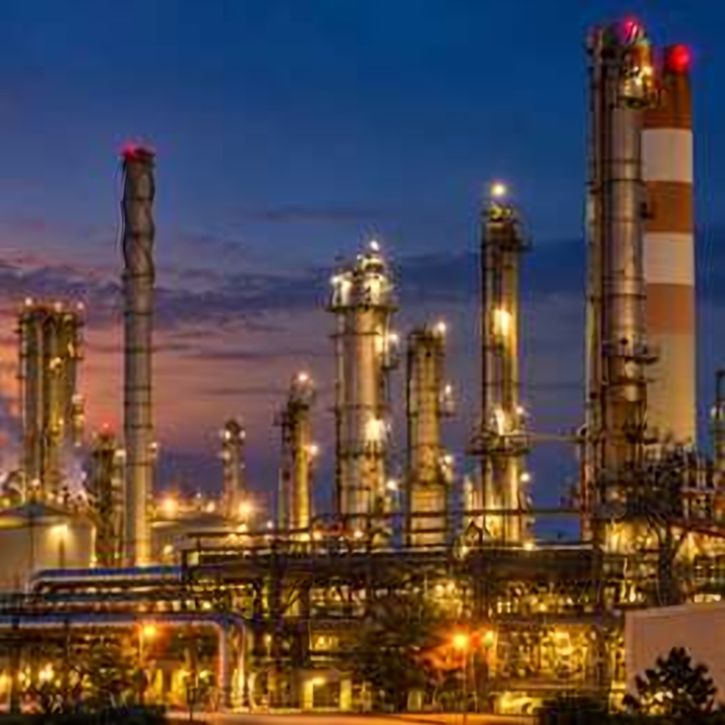 Oil and gas refinery